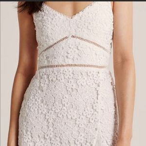 An abercrombie white dress
